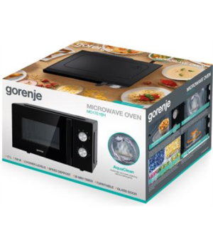 Gorenje | Microwave Oven | MO17E1BH | Free standing | 17 L | 700 W | Black