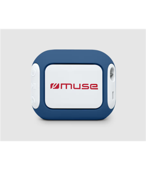 Muse Speaker | M-360 BR | 5 W | Waterproof | Bluetooth | Blue | Portable | Wireless connection