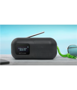 Muse Speaker With FM Radio | M-750 FBT | 10 W | Waterproof | Bluetooth | Black | Portable | Wireless connection