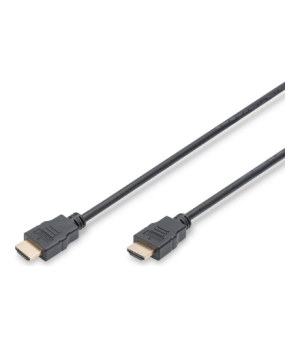 Digitus | HDMI High Speed with Ethernet Connection Cable | Black | HDMI male (type A) | HDMI male (type A) | HDMI to HDMI | 2 m