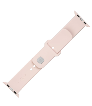 Fixed | Sporty Strap Set for Apple Watch 38/40/41 mm | 160-225 mm | Pink | Silicone