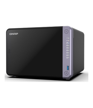 QNAP Cost-effective 6-bay 10GbE NAS | TS-632X-4G | Alpine | AL524 | Processor frequency 2 GHz | 4 GB | DDR4 SODIMM | 120W adapte