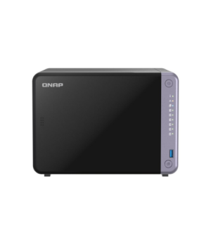 QNAP Cost-effective 6-bay 10GbE NAS | TS-632X-4G | Alpine | AL524 | Processor frequency 2 GHz | 4 GB | DDR4 SODIMM | 120W adapte