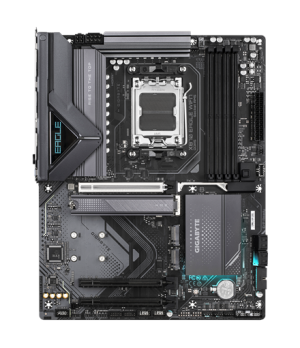 Gigabyte X870 EAGLE WIFI7 | Processor family AMD | Processor socket AM5 | DDR5 DIMM | Supported hard disk drive interfaces SATA,