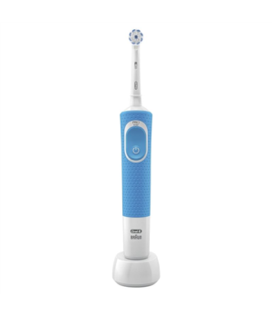 Oral-B | D100 Vitality 100 Sensitive | Electric Toothbrush | Rechargeable | For adults | ml | Number of heads | Blue/White | Num