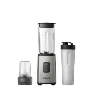 Philips Mini Blender | HR2604/80 Daily Collection | Tabletop | 350 W | Jar material Plastic/Glass | Jar capacity 0.6+0.6 L | Ice