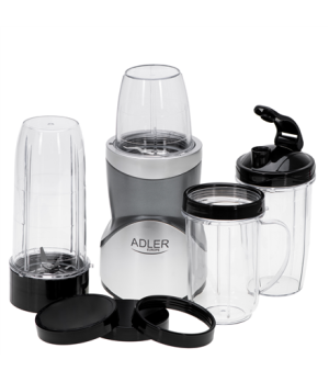 Adler Blender Smoothie Set | AD 4084 | Tabletop | 1200 W | Jar material BPA-Free | Jar capacity 0.3+0.5+0.5+0.7 L | Ice crushing