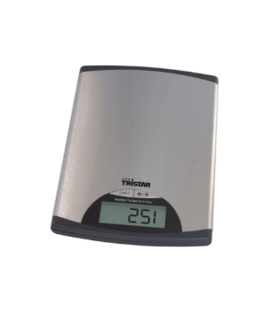 Tristar | Kitchen scale | KW-2435 | Maximum weight (capacity) 5 kg | Metallic