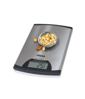 Tristar | Kitchen scale | KW-2435 | Maximum weight (capacity) 5 kg | Metallic