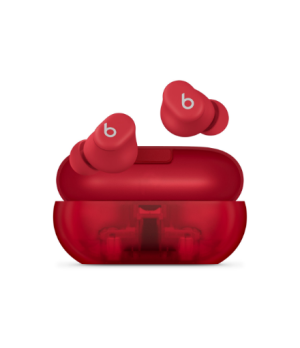 Beats Earbuds | Solo Buds | Built-in microphone | Bluetooth | Transparent Red