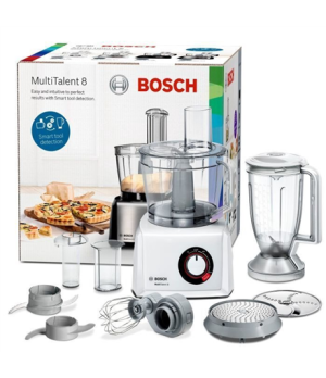 Bosch | Food Processor MultiTalent 8 | MC812W501 | 1000 W | Number of speeds 2 | Bowl capacity 3.9 L | Blender | White