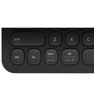 Logitech | K480 | Bluetooth keyboard, RU | Wireless | Black, Green | Russian