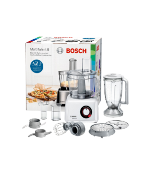 Bosch | Food Processor MultiTalent 8 | MC812W501 | 1000 W | Number of speeds 2 | Bowl capacity 3.9 L | Blender | White