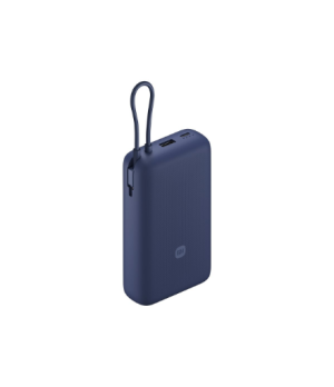 Xiaomi 33W Power Bank (Integrated Cable) | 20000 mAh | USB-C/USB-C cable/USB-A | Blue