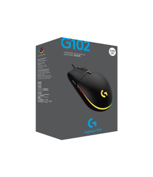 Logitech | Gaming Mouse | G102 LIGHTSYNC | Wired | USB | Black