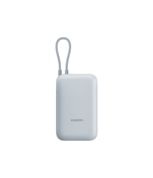 Xiaomi Power Bank (Integrated Cable) | 10000 mAh | USB-A/USB-C/USB-C cable | Ice Blue