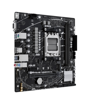 Asus | PRIME A620M-K | Processor family AMD | Processor socket AM5 | DDR5 DIMM | Memory slots 2 | Supported hard disk drive inte