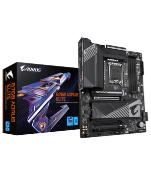 Gigabyte | B760 AORUS ELITE 1.0 M/B | Processor family Intel | Processor socket LGA1700 | DDR5 DIMM | Memory slots 4 | Supported