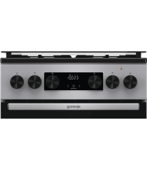 Gorenje | Cooker | GK5C40SH | Hob type  Gas | Oven type Electric | Grey | Width 50 cm | Grilling | LED | Depth 59.4 cm | 70 L