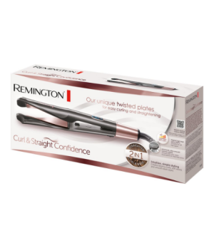 Remington Curl and Straight Confidence Hair Straightener | S6606 | Ceramic heating system | Temperature (min) 150 °C | Temperatu