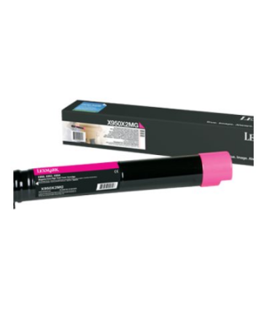 Lexmark X950X2MG | X95x Magenta Extra High Yield Toner Cartridge (22K) | Cartridge | Magenta