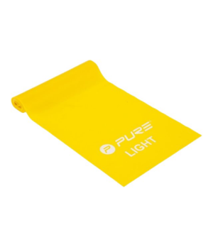 Pure2Improve | XL Resistance Band Light | Yellow | 200 x 15 cm