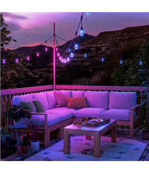 Nanoleaf Essentials Matter Smart Multicolour Outdoor String Lights Starter Kit 30m|16M+