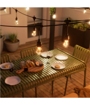 Nanoleaf Essentials Matter Smart Multicolour Outdoor String Lights Starter Kit 30m|16M+