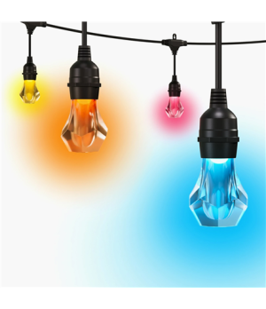 Nanoleaf Essentials Matter Smart Multicolour Outdoor String Lights Starter Kit 15m|16M+