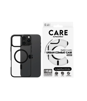 CARE Flagship Case | Back cover | Apple | iPhone 16 Pro Max | Recycled plastic | Black | MagSafe