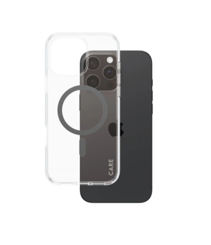 CARE Flagship Case | Back cover | Apple | iPhone 16 Pro Max | Recycled plastic | Transparent | MagSafe