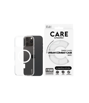 CARE Flagship Case | Back cover | Apple | iPhone 16 Pro Max | Recycled plastic | White | MagSafe