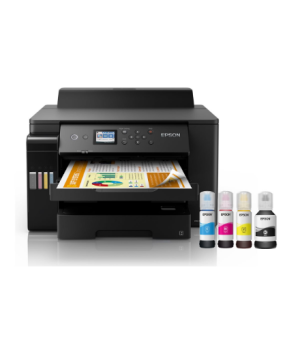 Epson EcoTank L11160 | Colour | Inkjet | Inkjet Photo Printers | Wi-Fi | Maximum ISO A-series paper size A3+ | Black