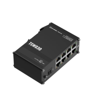 Teltonika Switch | TSW030 | Unmanaged | DIN rail mountable | 10/100 Mbps (RJ-45) ports quantity 8 | Power supply type 2-pin indu