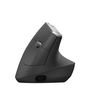 Logitech | Ergonomic Mouse | MX VERTICAL | Wireless | USB, Bluetooth | Graphite