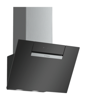 Bosch | Hood | DWK67EM60 | Wall mounted | Energy efficiency class B | Width 60 cm | 399 m³/h | Touch | LED | Black