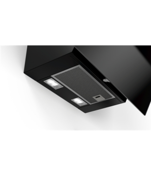 Bosch | Hood | DWK67EM60 | Wall mounted | Energy efficiency class B | Width 60 cm | 399 m³/h | Touch | LED | Black