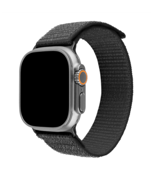 Fixed | Sporty Strap for Apple Watch Ultra 49mm | 160-210 mm | Dark gray | Nylon