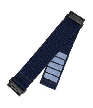 Fixed | Sporty Strap for Garmin QuickFit 26mm | 160-210 mm | Dark blue | Nylon