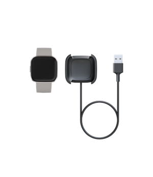 Fitbit | Accessory for Versa 2 | Charging Cable | Slim charging cable that easily packs into purses, backpacks and more, and plu