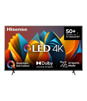 Hisense QLED Smart TV | 50E7NQ | 50" | Smart TV | VIDAA OS | UHD | Black