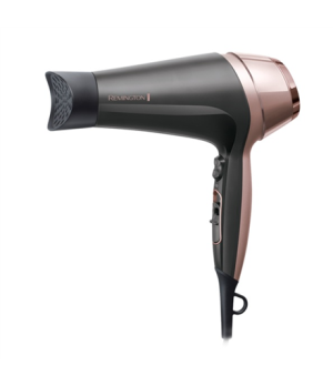 Remington | Curl and Straight Confidence Hair Dryer | D5706 | 2200 W | Number of temperature settings 3 | Ionic function | Diffu