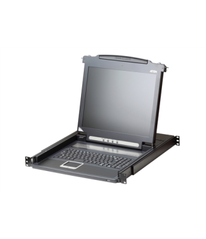 Aten | Single Rail LCD Console (PS/2-USB, VGA) | CL1000N