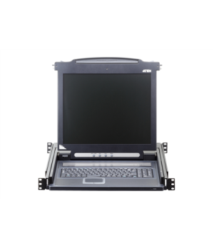 Aten | Single Rail LCD Console (PS/2-USB, VGA) | CL1000N