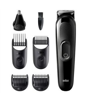 Braun All-in-one trimmer MGK3320 Cordless Number of length steps 13 Black