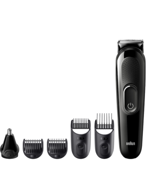 Braun All-in-one trimmer MGK3320 Cordless Number of length steps 13 Black