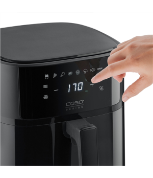 Caso Designer Air Fryer | AirFry 6.0 | Power 1700 W | Capacity 6 L | Black