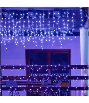 Twinkly Icicle Smart LED Lights 190 RGB (Multicolor), 5m, Transparent wire | Twinkly | Icicle Smart LED Lights 190, 5m, Transpar