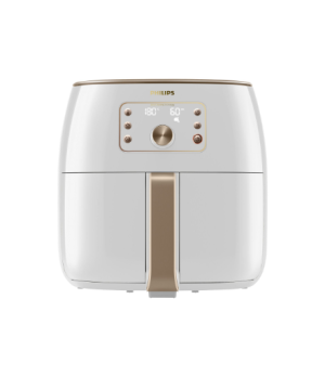 Philips | Airfryer XXL | HD9870/20 Premium | Power 2225 W | Capacity 7.3 L | Smart Sensing Technology | White Champagne