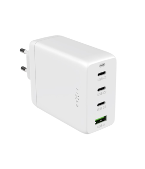 Fixed GaN 3xUSB-C/USB Travel Charger 100W | FIXCG100-3CU-WH